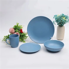 Argraffu Pad Setiau Platiau Cinio Ceramig